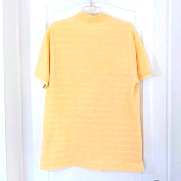 Madison Clothing Co Mens Large Yellow Polo Shirt - Picture 2 of 5